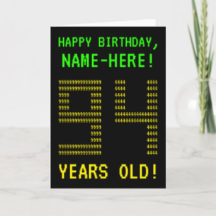 Amusement, "94 ANNÉES Geeky et ringardes !" Carte