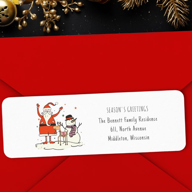 Amusement branché Père Noël Snowman Reindeer Chris (Créateur téléchargé)