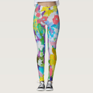 Amusement coloré par Lydia's Art Sangria Leggings