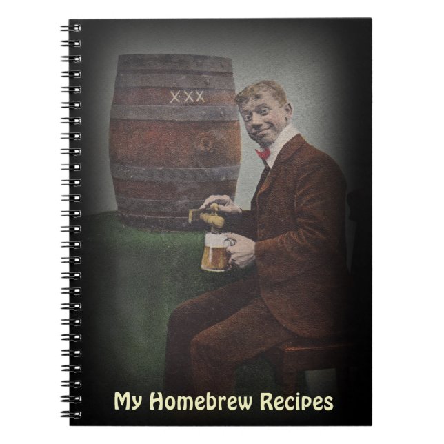 Amusement d'antiquité de livre de recette de brew (Devant)