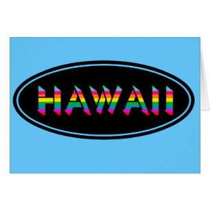 Amusement de bleu d'Hawaï