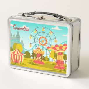 Amusement Park Customized Kid's Lunch Box