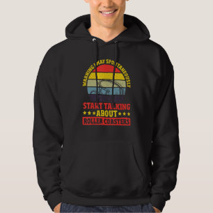 Amusement Park Fun - Theme Park Thrill Seeker Roll Hoodie
