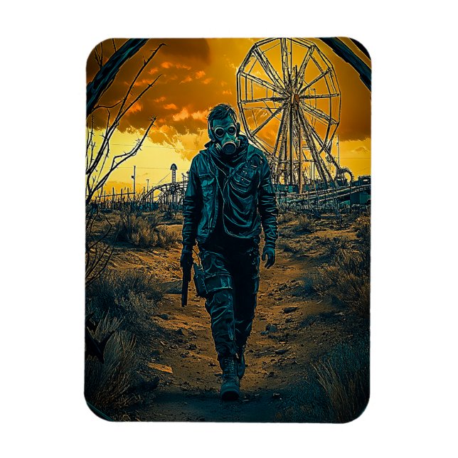 Amusement Park Magnet (Vertical)