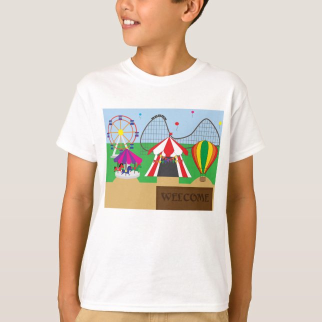 Amusement Park or Theme Park T-Shirt (Front)