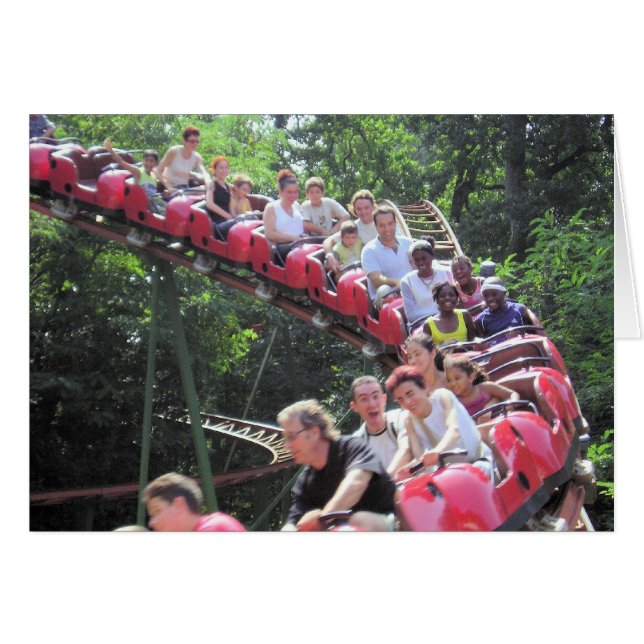 Amusement sur le dessous de verre à rouleaux (Devant horizontal)