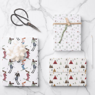 amusez-vous dans les feuilles de papier d'emballag