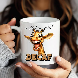 Amusing Funny Giraffe Coffee Mug Humour