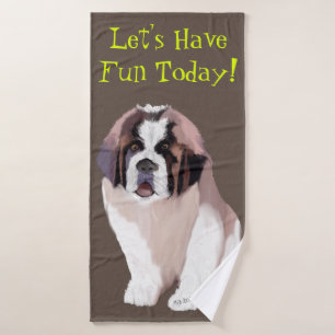 Amusons-nous aujourd'hui, St. Bernard Puppy Style