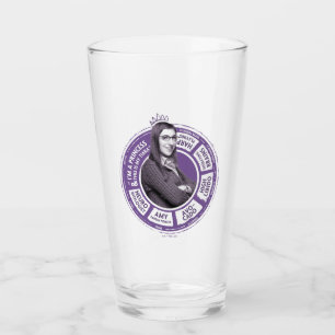 Amy Farrah Fowler Info Graphic Glass