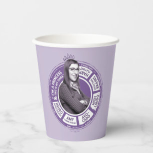 Amy Farrah Fowler Info Graphic Paper Cups