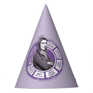 Amy Farrah Fowler Info Graphic Party Hat