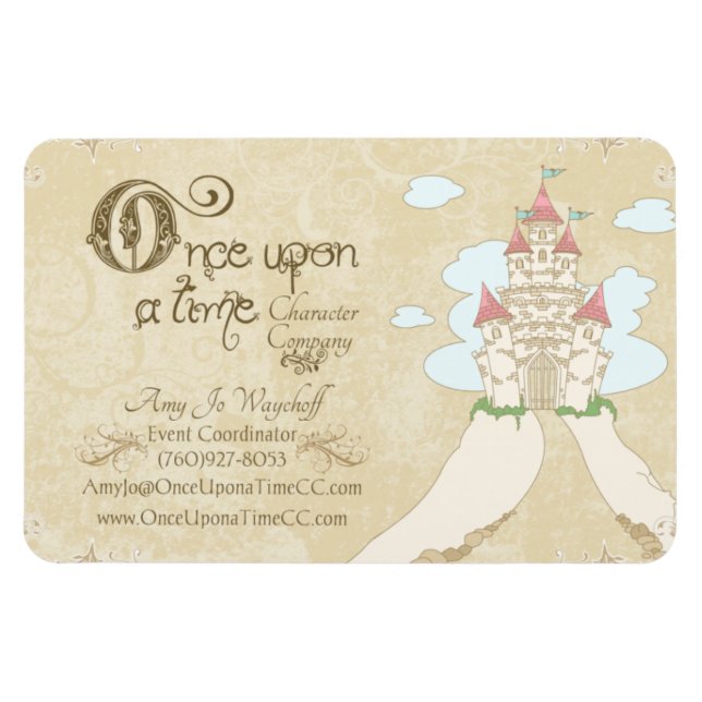 Amy Jo Carte de visite Flexi Magnet (Horizontal)