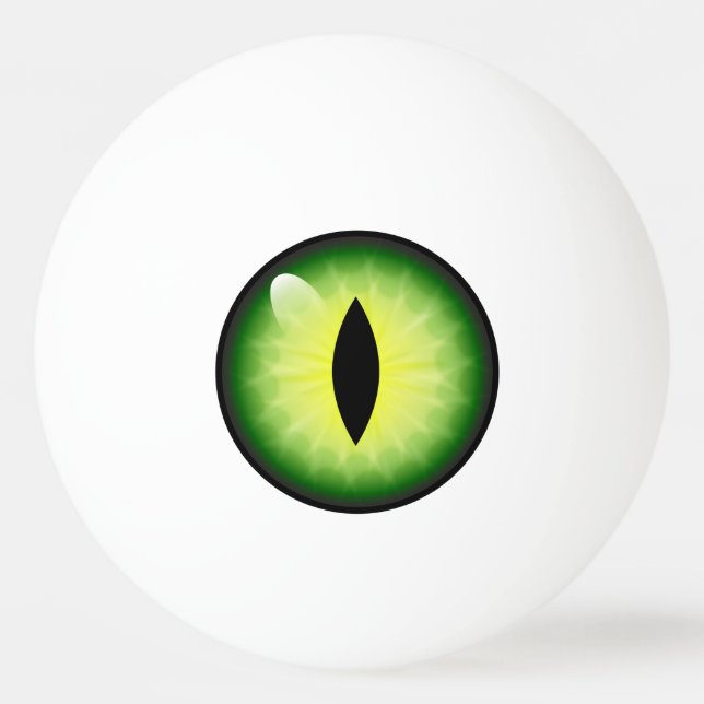 Amy K Googly Snake Reptile Eye Ping Pong Ball (Front)
