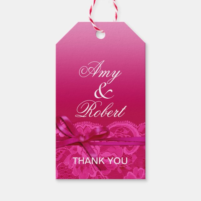 Amy Lace & Ribbons Gift Tags (Front)