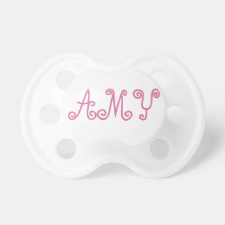 Amy Pink Paci Pacifier