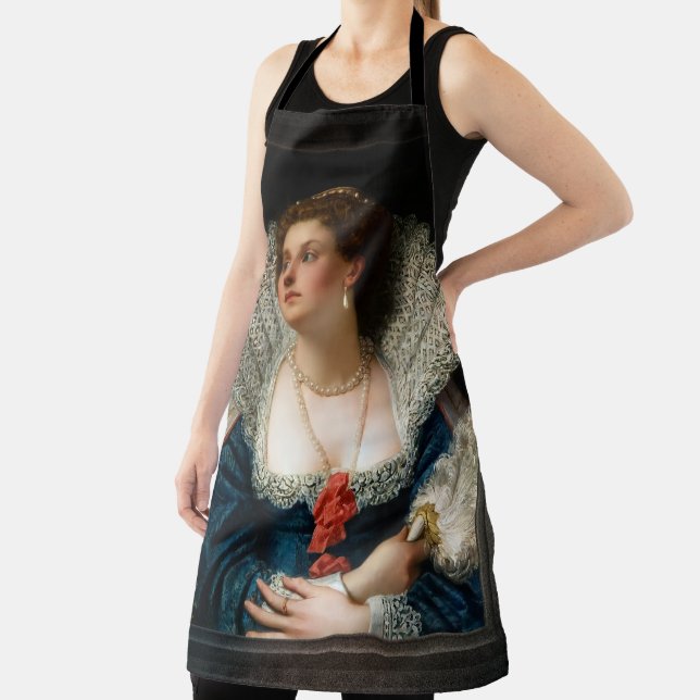Amy Robsart by William Frederick Yeames Apron (Insitu)