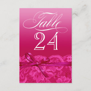 Amy Table Card-24 Invitation