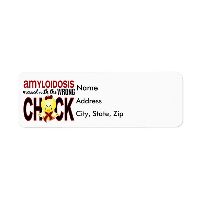 Amyloidose Empoisonnée avec un mauvais poussin (Devant)