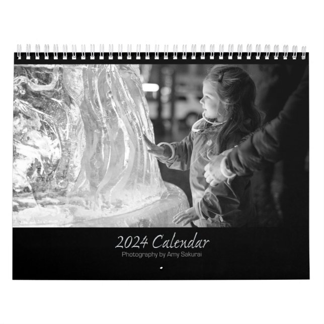 Amy's 2024 Monochrome Calendar (Cover)
