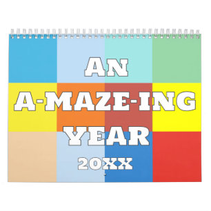 An A-maze-ing Year Calendar