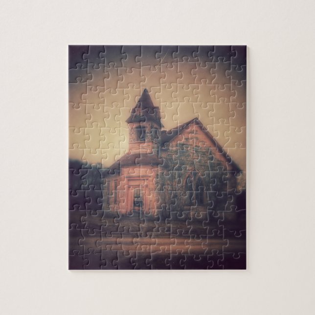 An Abandoned Church Jigsaw Puzzle (Vertical)