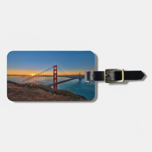 An absolutely stunning sunrise luggage tag