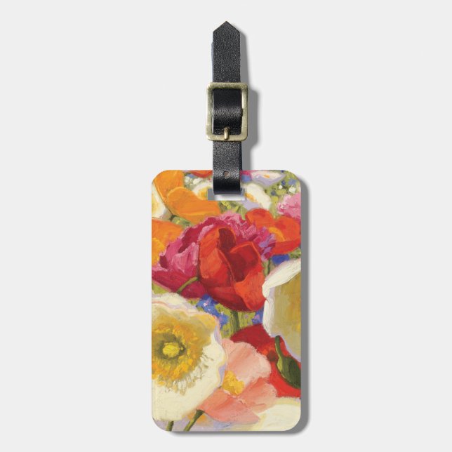 An Abundance of Flowers Luggage Tag (Front Vertical)