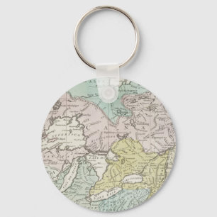 An Accurate Map of Canada, 1761 Keychain