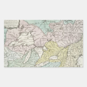 An Accurate Map of Canada, 1761 Sticker