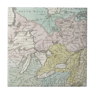 An Accurate Map of Canada, 1761 Tile