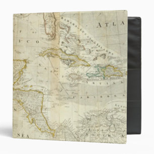 An Accurate Map Of North America Southern section Binder