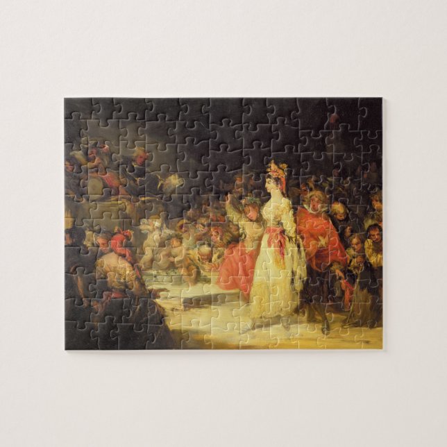 An Actress before the Inquisition (see also 58999) Jigsaw Puzzle (Horizontal)