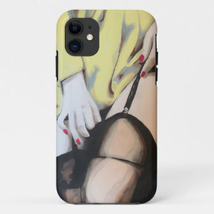 'An Afternoon Affair' Painting on a iPhone 11 Case