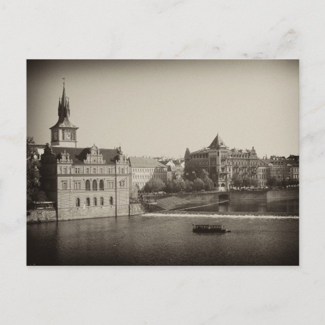 An afternoon in Prague Postcard (Front)