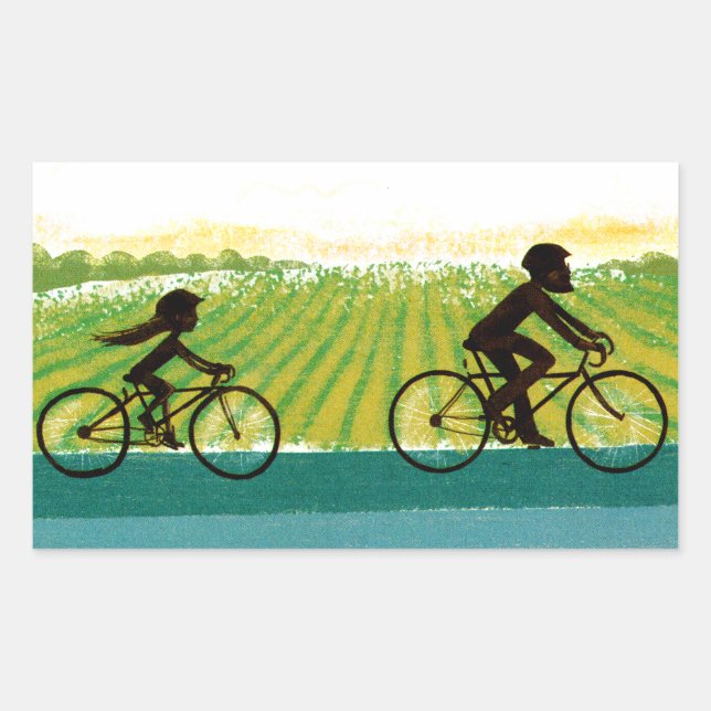 An Afternoon Ride Sticker (Front)