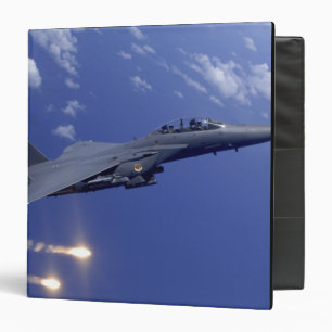 An Air Force F-15E Strike Eagle Binder