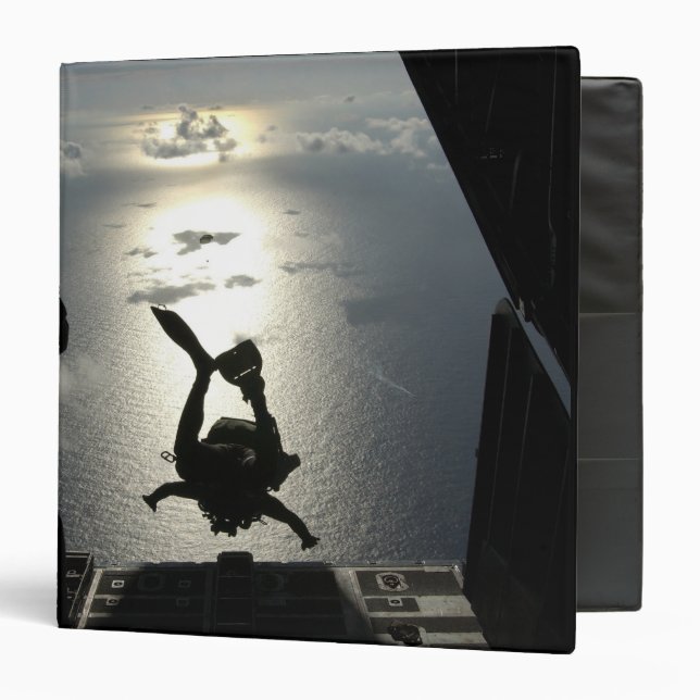 An Air Force pararescueman Binder (Front/Inside)