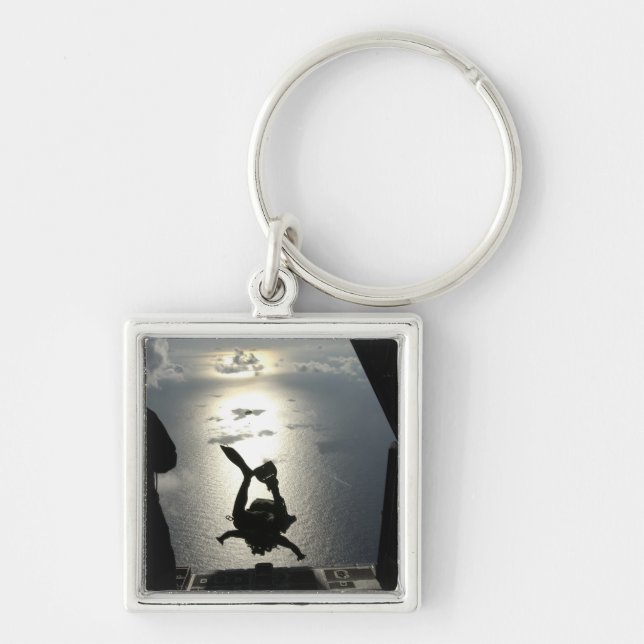 An Air Force pararescueman Keychain (Front)