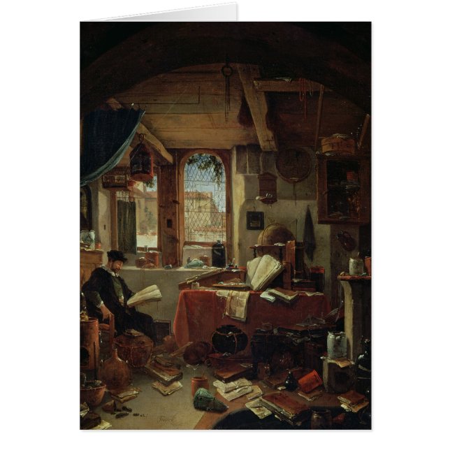 An Alchemist in his Laboratory (Front)