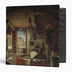 An Alchemist in his Laboratory Binder