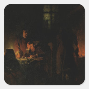 An Alchemist Searching for the Philisopher's Square Sticker