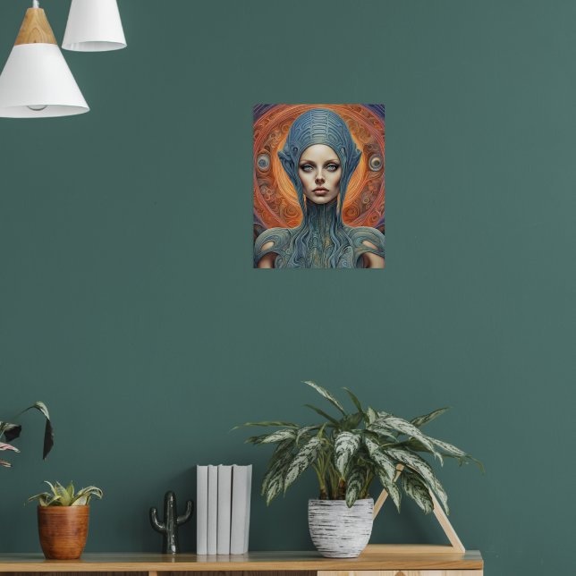 An Alien Woman Poster (Living Room 1)