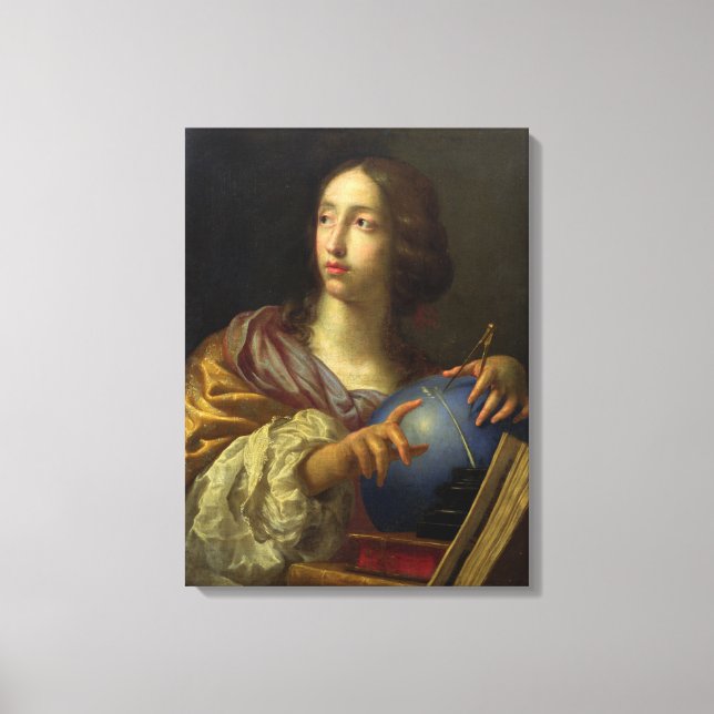 An Allegory of Astronomy Canvas Print (Front)