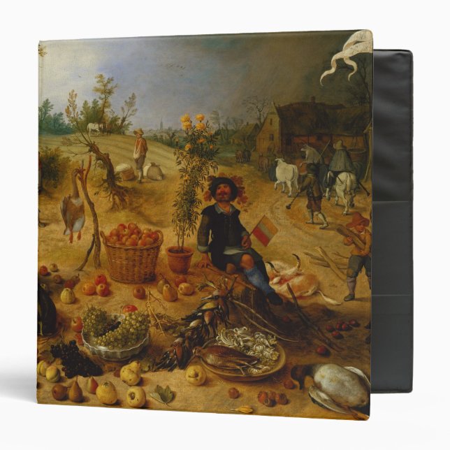 An Allegory of Autumn Binder (Front/Inside)