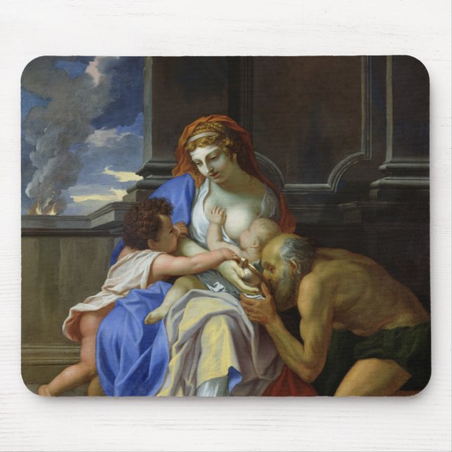 An Allegory of Charity, c.1642-48 Mouse Pad (Front)