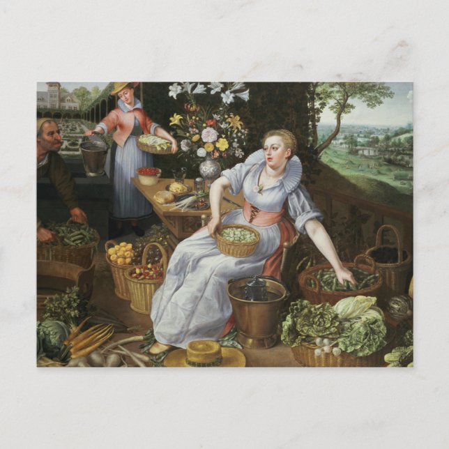 An Allegory of Summer Postcard (Front)