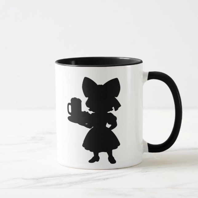 An Alsatian waitress Mug (Right)