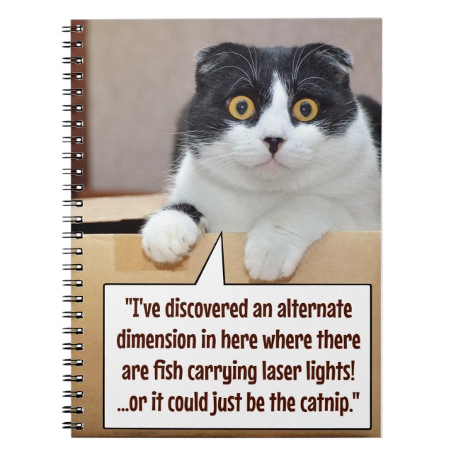 An alternate dimension notebook (Front)