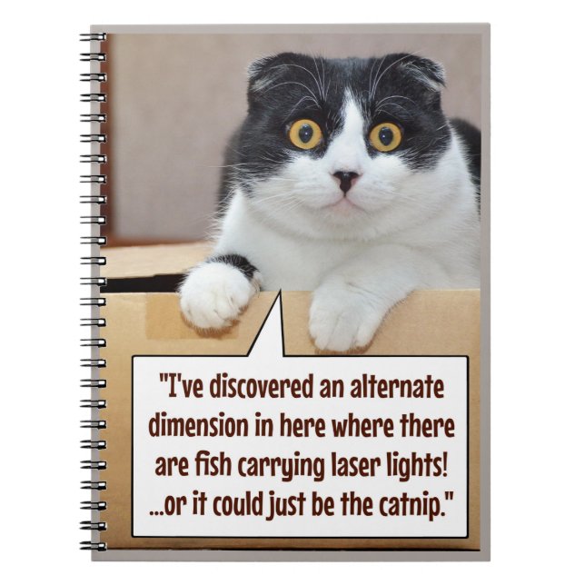 An alternate dimension notebook (Front)